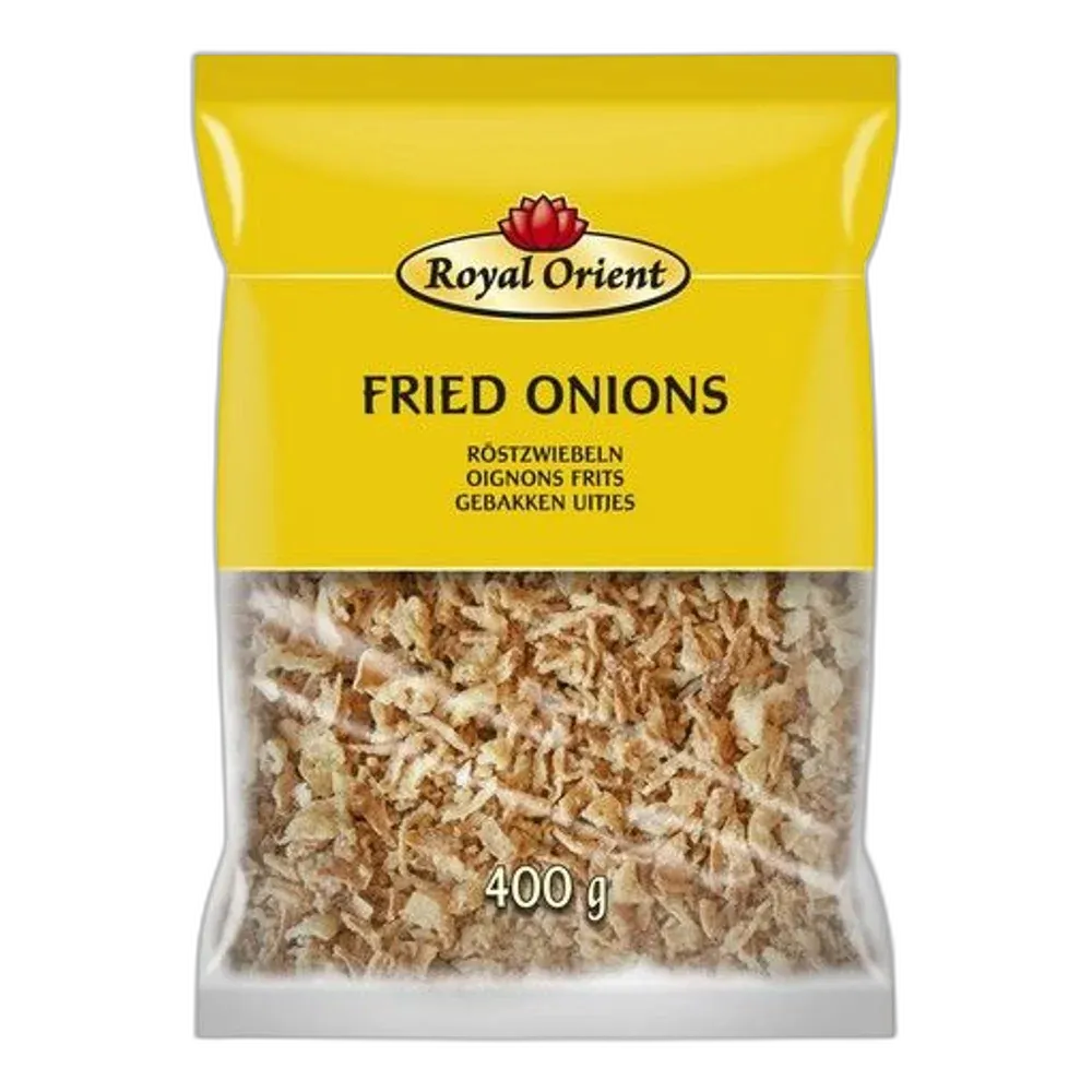 ROYAL ORIENT Gebakken Uitjes 400G – Krokante smaak voor uw gerechten