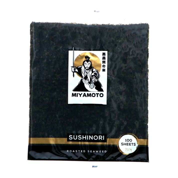 MIYAMOTO Sushinori 100 vellen Geroosterd Zeewier 250g