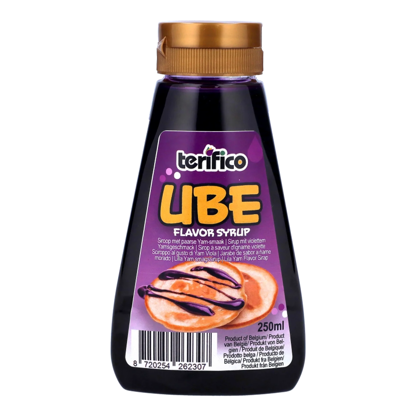 TERIFICO Ube Smaaksiroop (Paarse Yam) 250ML