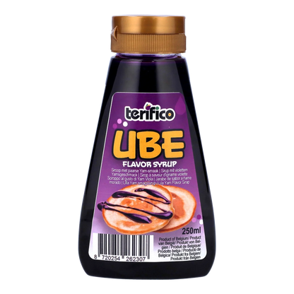 TERIFICO Ube Smaaksiroop (Paarse Yam) 250ML