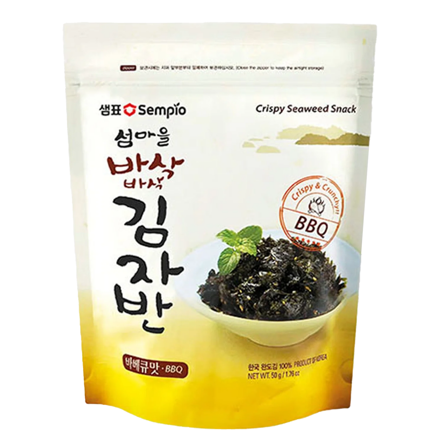 SEMPIO zeewiersnack BBQ Gim Jaban 50G