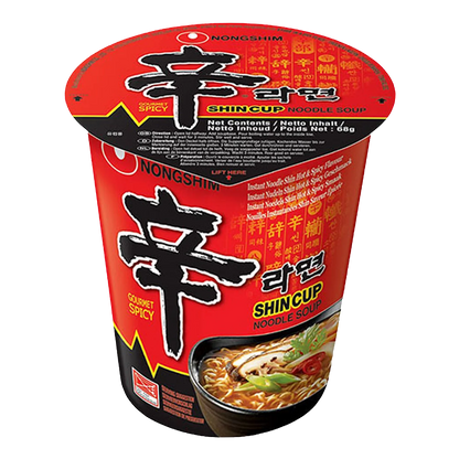 NONGSHIM Instant Nudeln Shin Ramyun Cup 68G
