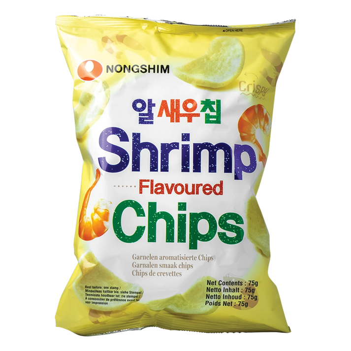 NONGSHIM Garnalensmaakchips 75G