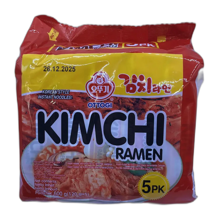 OTTOGI KIMCHI Ramen grote zak (5x120G)