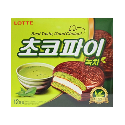 LOTTE Choco Pie Green Tea Green Tea 336G