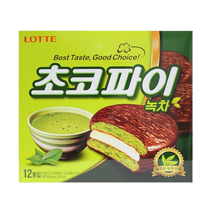 LOTTE Choco Pie Groene Thee Groene Thee 336G