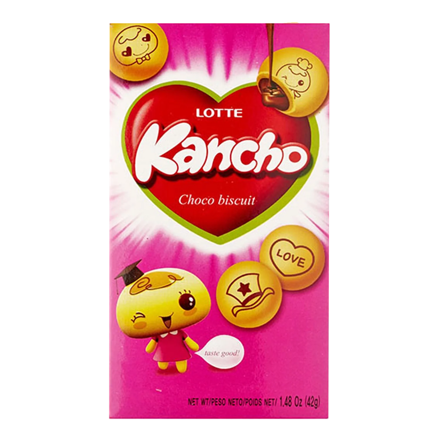 LOTTE Kancho Chocokoekjes 42G