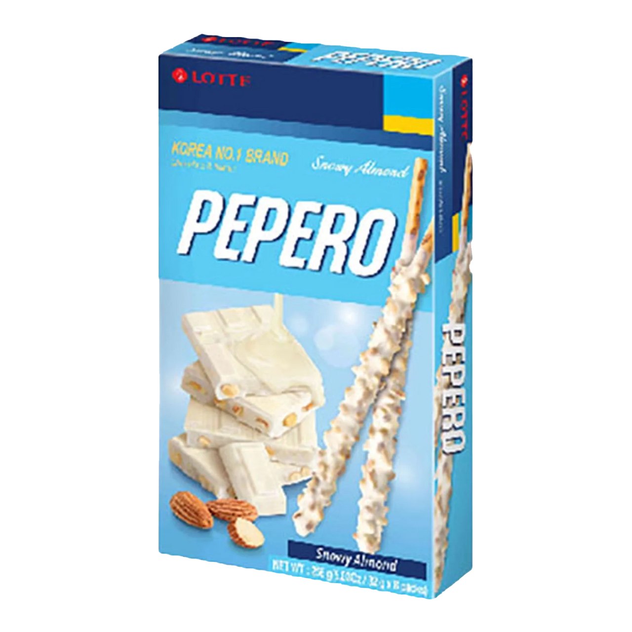 PEPERO Koekjesstick Sneeuwamandel 36G
