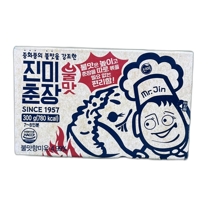 JINMI Zwarte Bonenpasta Jjajang Heet 300G