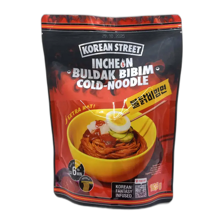 KOREAANSE STRAAT Bibim Koude Noodle Incheon 162.5G