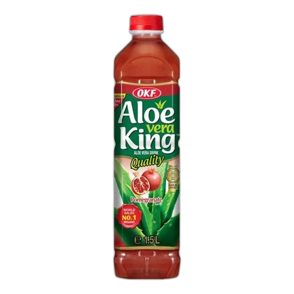 OKF Aloë Vera Granaatappeldrank 1,5L – Verfrissing uit Korea