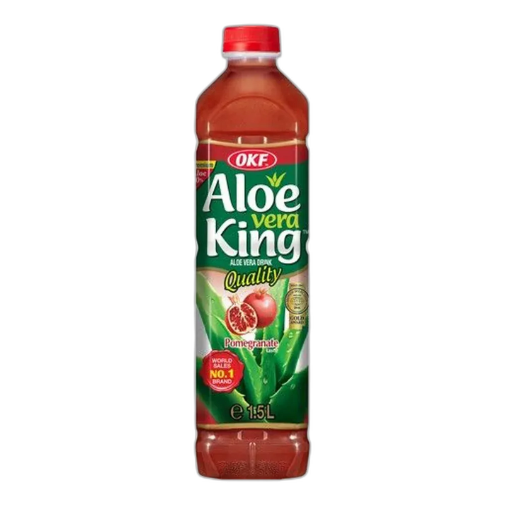 OKF Aloë Vera Granaatappeldrank 1,5L – Verfrissing uit Korea