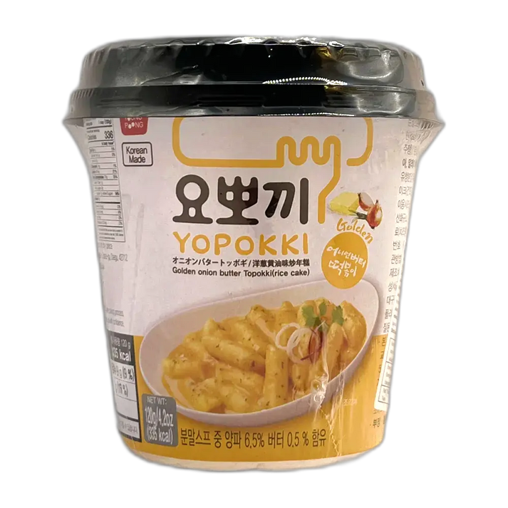 YOPOKKI Rijstcake Cup Gouden Uienboter 120G