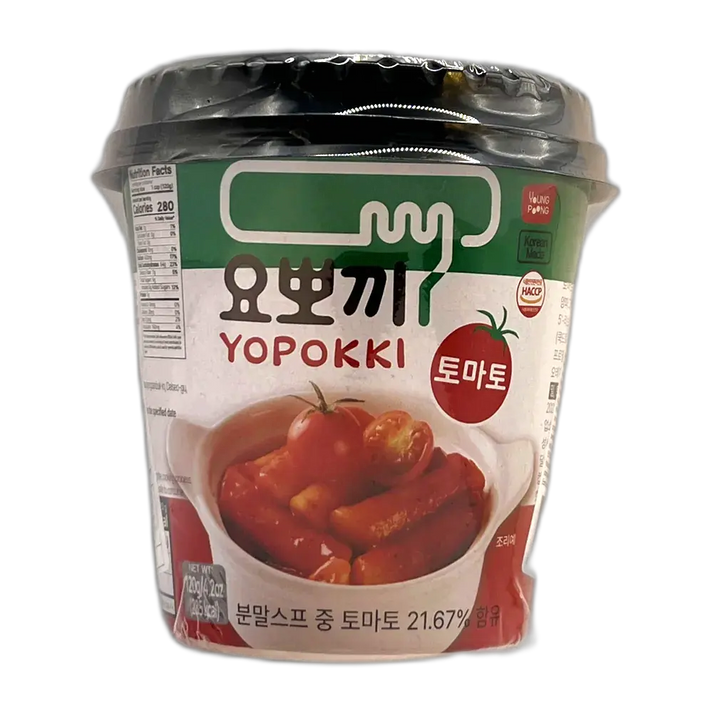 YOPOKKI Rijstcake Cup Tomaat 120G