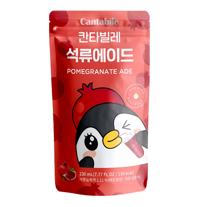 CANTABILE Gearomatiseerde Ade-granaatappel 230ML