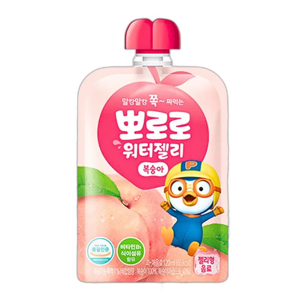 PALDO Pororo Water Jelly Perzik Smaak 120ML
