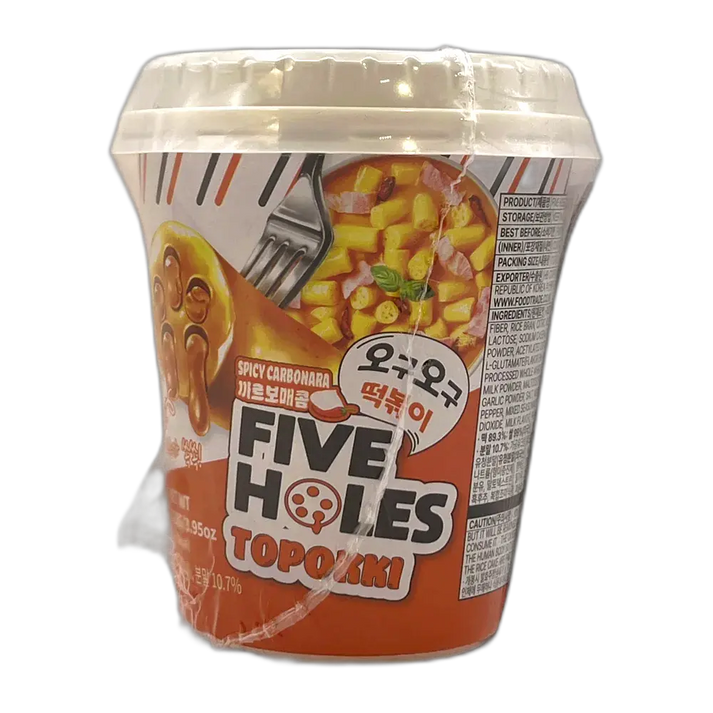 VIJF GATEN Topokki Pittige Carbonara Cup 112G