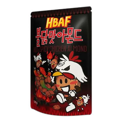 HBAF Amandel Hot & Pittige Kip Kippensaus 120G