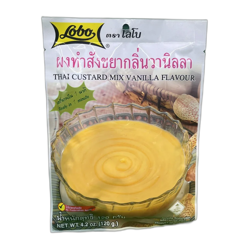 LOBO Pudding Thais. Vanillezakje 120G