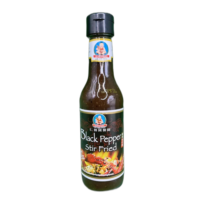 GEZONDE JONGEN Zwarte Peper Roerbaksaus 250ML