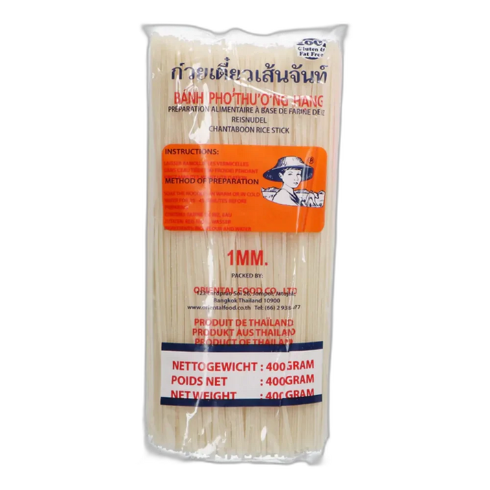 BOER Rijststicks 1mm Rond 400G