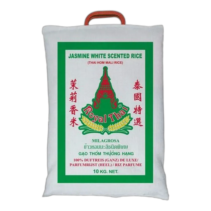 ROYAL THAI Jasmijnrijst 10KG – Thaise geurrijst uit Thailand