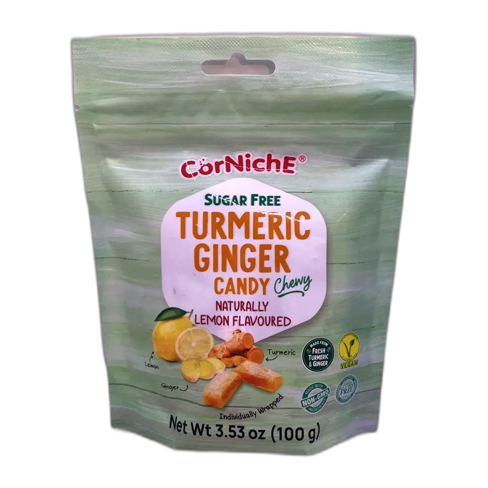 CORNICHE Kurkuma Gember Snoep Citroen 100G
