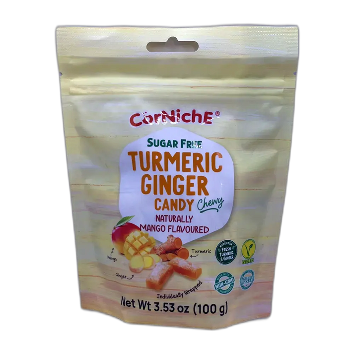 CORNICHE Kurkuma Gember Snoep Mango 100G