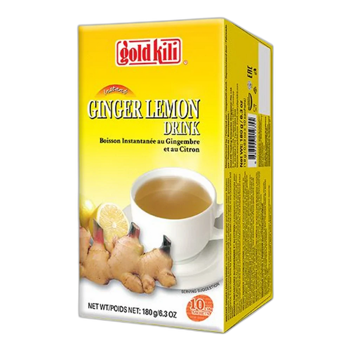 GOUDEN KILI Instant. Gember Citroendrank 180G