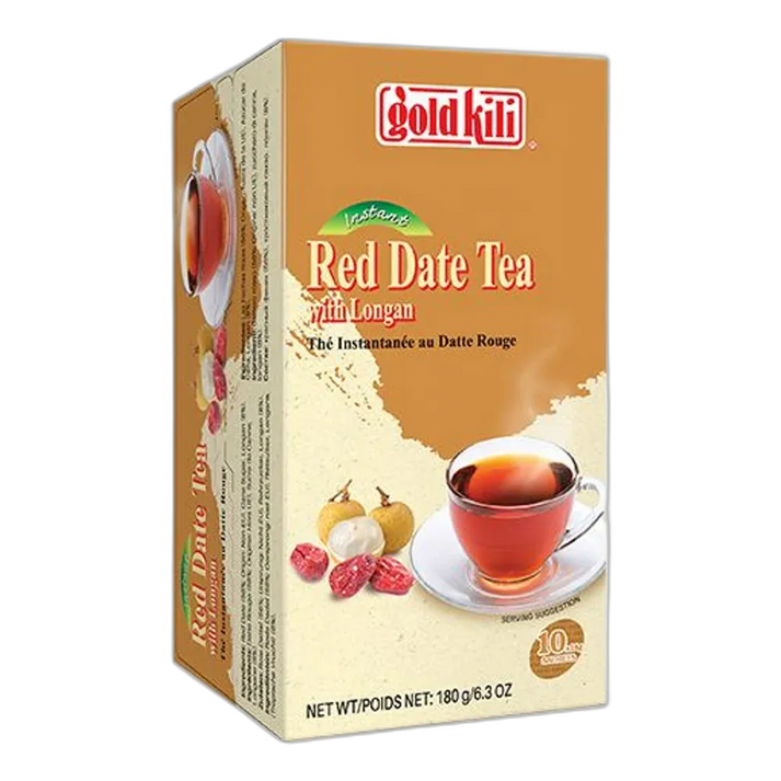 Gouden Kili Instant Dadelthee met Longan – 180g | Kalmerende thee