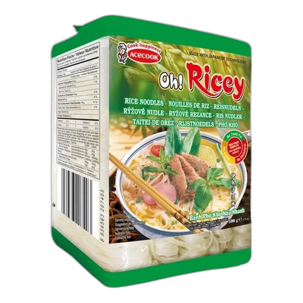 ACECOOK OH! Ricey – Vietnamese glutenvrije rijstnoedels 500g