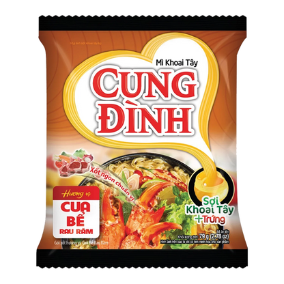 CUNG DINH Instantnoedels Krab & Laksa 79G