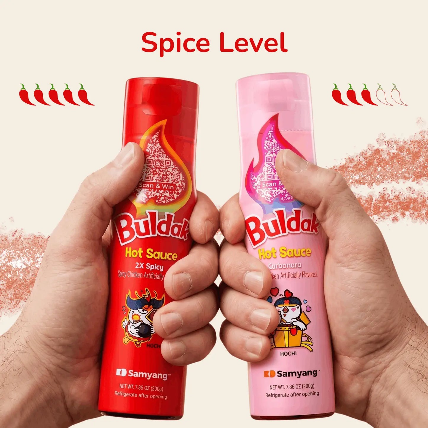 SAMYANG Buldak Saucen Set - Carbonara & 2x Spicy