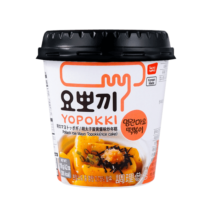 YOPOKKI Rijstcake Cup Koolviskuit Mayo 118G