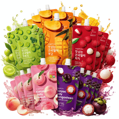 SUGARLOLO Konjak Jelly Mixbox – 20er Fruchtmix mit 5 Sorten